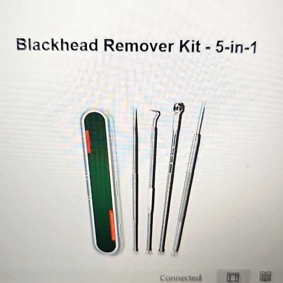 NWT Blackhead Removal Kit 5 in 1 - Picture 1 of 5
